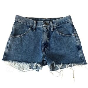 Rustler Denim‎ Cutoff Shorts Men's 29x30 Women's 6/8 High Rise 100% Cotton